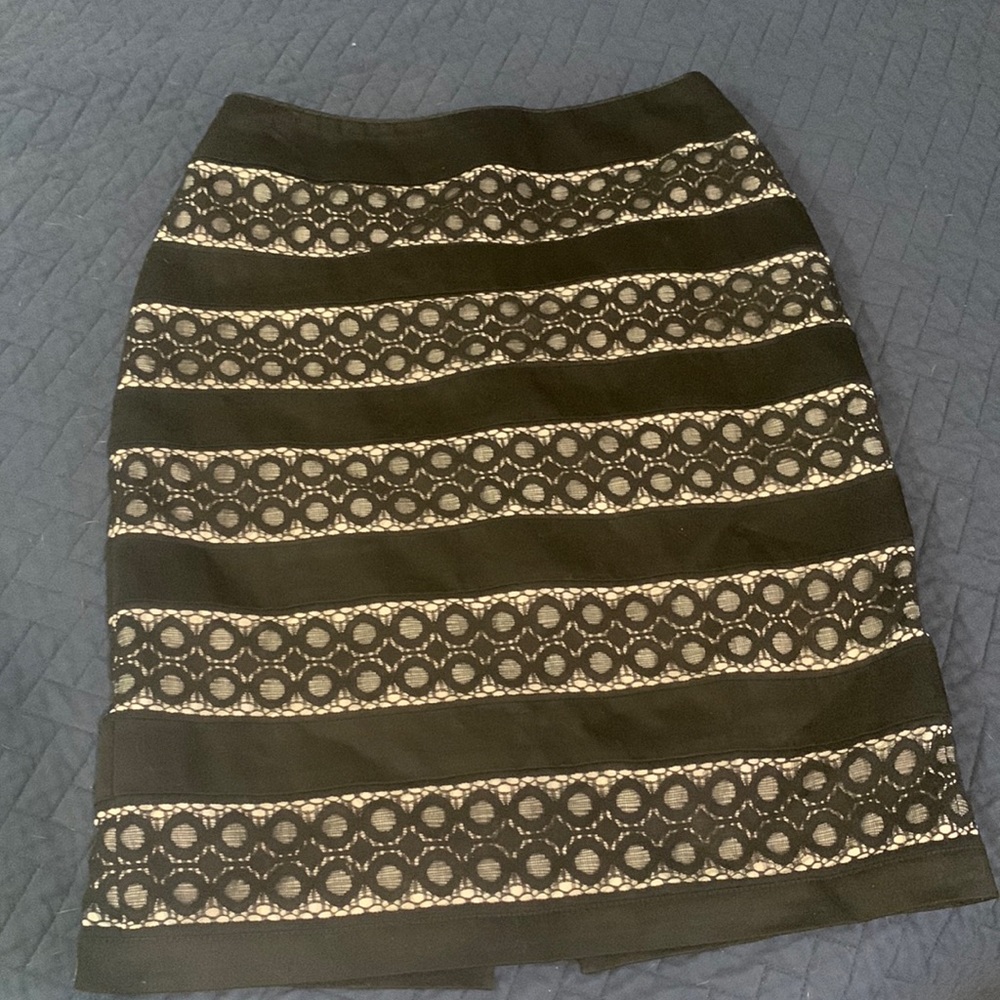 White House Black Market knee length skirt.